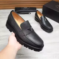 Cheap Prada Leather Shoes For Men #1373406 Replica Wholesale [$100.00 USD] [ITEM#1373406] on Replica Prada Leather Shoes
