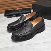 Cheap Prada Leather Shoes For Men #1373406 Replica Wholesale [$100.00 USD] [ITEM#1373406] on Replica Prada Leather Shoes