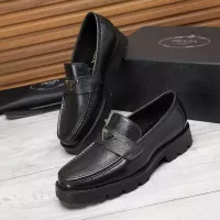 Cheap Prada Leather Shoes For Men #1373407 Replica Wholesale [$100.00 USD] [ITEM#1373407] on Replica Prada Leather Shoes