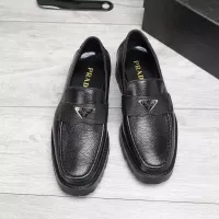 Cheap Prada Leather Shoes For Men #1373407 Replica Wholesale [$100.00 USD] [ITEM#1373407] on Replica Prada Leather Shoes