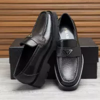 Cheap Prada Leather Shoes For Men #1373407 Replica Wholesale [$100.00 USD] [ITEM#1373407] on Replica Prada Leather Shoes