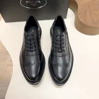 Cheap Prada Leather Shoes For Men #1373440 Replica Wholesale [$155.00 USD] [ITEM#1373440] on Replica Prada Leather Shoes