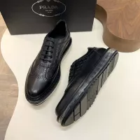 Cheap Prada Leather Shoes For Men #1373440 Replica Wholesale [$155.00 USD] [ITEM#1373440] on Replica Prada Leather Shoes