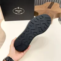 Cheap Prada Leather Shoes For Men #1373441 Replica Wholesale [$155.00 USD] [ITEM#1373441] on Replica Prada Leather Shoes