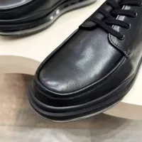 Cheap Prada Leather Shoes For Men #1373441 Replica Wholesale [$155.00 USD] [ITEM#1373441] on Replica Prada Leather Shoes