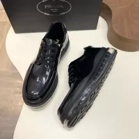 Cheap Prada Leather Shoes For Men #1373442 Replica Wholesale [$155.00 USD] [ITEM#1373442] on Replica Prada Leather Shoes