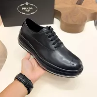 Cheap Prada Leather Shoes For Men #1373443 Replica Wholesale [$155.00 USD] [ITEM#1373443] on Replica Prada Leather Shoes