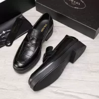 Cheap Prada Leather Shoes For Men #1373520 Replica Wholesale [$102.00 USD] [ITEM#1373520] on Replica Prada Leather Shoes