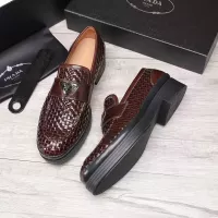 Cheap Prada Leather Shoes For Men #1373521 Replica Wholesale [$112.00 USD] [ITEM#1373521] on Replica Prada Leather Shoes