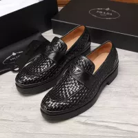 Cheap Prada Leather Shoes For Men #1373522 Replica Wholesale [$112.00 USD] [ITEM#1373522] on Replica Prada Leather Shoes