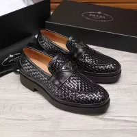 Cheap Prada Leather Shoes For Men #1373522 Replica Wholesale [$112.00 USD] [ITEM#1373522] on Replica Prada Leather Shoes