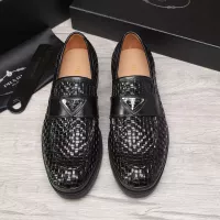Cheap Prada Leather Shoes For Men #1373522 Replica Wholesale [$112.00 USD] [ITEM#1373522] on Replica Prada Leather Shoes
