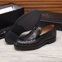 Cheap Prada Leather Shoes For Men #1373522 Replica Wholesale [$112.00 USD] [ITEM#1373522] on Replica Prada Leather Shoes