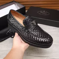 Cheap Prada Leather Shoes For Men #1373522 Replica Wholesale [$112.00 USD] [ITEM#1373522] on Replica Prada Leather Shoes