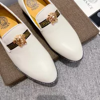 Cheap Versace Leather Shoes For Men #1373553 Replica Wholesale [$82.00 USD] [ITEM#1373553] on Replica Versace Leather Shoes