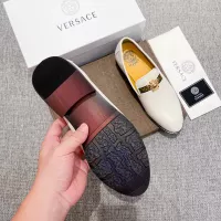 Cheap Versace Leather Shoes For Men #1373553 Replica Wholesale [$82.00 USD] [ITEM#1373553] on Replica Versace Leather Shoes