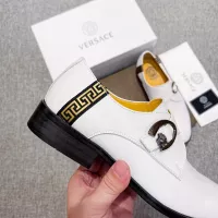 Cheap Versace Leather Shoes For Men #1373555 Replica Wholesale [$82.00 USD] [ITEM#1373555] on Replica Versace Leather Shoes