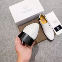 Cheap Versace Leather Shoes For Men #1373555 Replica Wholesale [$82.00 USD] [ITEM#1373555] on Replica Versace Leather Shoes