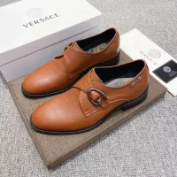 Cheap Versace Leather Shoes For Men #1373557 Replica Wholesale [$82.00 USD] [ITEM#1373557] on Replica Versace Leather Shoes