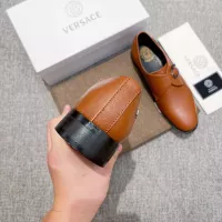 Cheap Versace Leather Shoes For Men #1373557 Replica Wholesale [$82.00 USD] [ITEM#1373557] on Replica Versace Leather Shoes