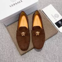 Cheap Versace Leather Shoes For Men #1373559 Replica Wholesale [$82.00 USD] [ITEM#1373559] on Replica Versace Leather Shoes