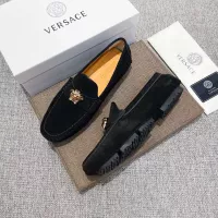 Cheap Versace Leather Shoes For Men #1373569 Replica Wholesale [$82.00 USD] [ITEM#1373569] on Replica Versace Leather Shoes
