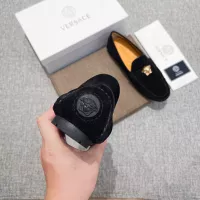 Cheap Versace Leather Shoes For Men #1373569 Replica Wholesale [$82.00 USD] [ITEM#1373569] on Replica Versace Leather Shoes