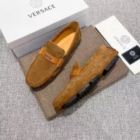 Cheap Versace Leather Shoes For Men #1373570 Replica Wholesale [$82.00 USD] [ITEM#1373570] on Replica Versace Leather Shoes