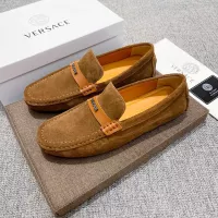 Cheap Versace Leather Shoes For Men #1373570 Replica Wholesale [$82.00 USD] [ITEM#1373570] on Replica Versace Leather Shoes