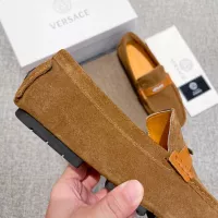 Cheap Versace Leather Shoes For Men #1373570 Replica Wholesale [$82.00 USD] [ITEM#1373570] on Replica Versace Leather Shoes