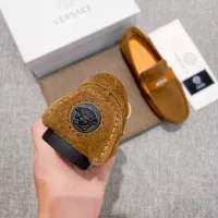 Cheap Versace Leather Shoes For Men #1373570 Replica Wholesale [$82.00 USD] [ITEM#1373570] on Replica Versace Leather Shoes