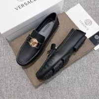 Cheap Versace Leather Shoes For Men #1373573 Replica Wholesale [$85.00 USD] [ITEM#1373573] on Replica Versace Leather Shoes