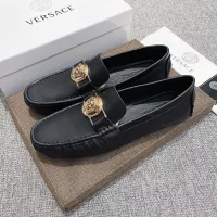 Cheap Versace Leather Shoes For Men #1373573 Replica Wholesale [$85.00 USD] [ITEM#1373573] on Replica Versace Leather Shoes