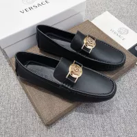 Cheap Versace Leather Shoes For Men #1373573 Replica Wholesale [$85.00 USD] [ITEM#1373573] on Replica Versace Leather Shoes