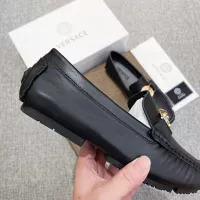 Cheap Versace Leather Shoes For Men #1373573 Replica Wholesale [$85.00 USD] [ITEM#1373573] on Replica Versace Leather Shoes