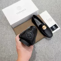 Cheap Versace Leather Shoes For Men #1373573 Replica Wholesale [$85.00 USD] [ITEM#1373573] on Replica Versace Leather Shoes