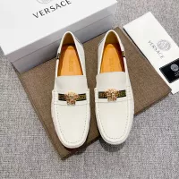 Cheap Versace Leather Shoes For Men #1373575 Replica Wholesale [$85.00 USD] [ITEM#1373575] on Replica Versace Leather Shoes