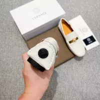 Cheap Versace Leather Shoes For Men #1373575 Replica Wholesale [$85.00 USD] [ITEM#1373575] on Replica Versace Leather Shoes