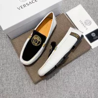 Cheap Versace Leather Shoes For Men #1373577 Replica Wholesale [$85.00 USD] [ITEM#1373577] on Replica Versace Leather Shoes