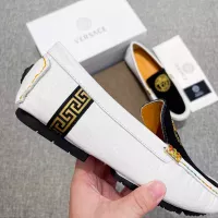 Cheap Versace Leather Shoes For Men #1373577 Replica Wholesale [$85.00 USD] [ITEM#1373577] on Replica Versace Leather Shoes