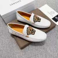 Cheap Versace Leather Shoes For Men #1373578 Replica Wholesale [$85.00 USD] [ITEM#1373578] on Replica Versace Leather Shoes