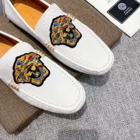 Cheap Versace Leather Shoes For Men #1373578 Replica Wholesale [$85.00 USD] [ITEM#1373578] on Replica Versace Leather Shoes