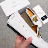 Cheap Versace Leather Shoes For Men #1373578 Replica Wholesale [$85.00 USD] [ITEM#1373578] on Replica Versace Leather Shoes