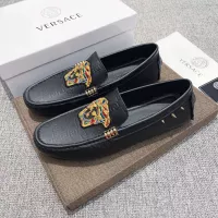 Cheap Versace Leather Shoes For Men #1373579 Replica Wholesale [$85.00 USD] [ITEM#1373579] on Replica Versace Leather Shoes