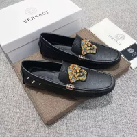 Cheap Versace Leather Shoes For Men #1373579 Replica Wholesale [$85.00 USD] [ITEM#1373579] on Replica Versace Leather Shoes