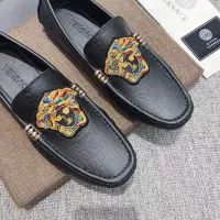 Cheap Versace Leather Shoes For Men #1373579 Replica Wholesale [$85.00 USD] [ITEM#1373579] on Replica Versace Leather Shoes