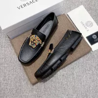 Cheap Versace Leather Shoes For Men #1373579 Replica Wholesale [$85.00 USD] [ITEM#1373579] on Replica Versace Leather Shoes
