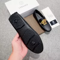 Cheap Versace Leather Shoes For Men #1373579 Replica Wholesale [$85.00 USD] [ITEM#1373579] on Replica Versace Leather Shoes