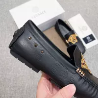 Cheap Versace Leather Shoes For Men #1373579 Replica Wholesale [$85.00 USD] [ITEM#1373579] on Replica Versace Leather Shoes