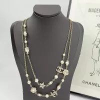 Cheap Chanel Necklaces For Women #1373599 Replica Wholesale [$64.00 USD] [ITEM#1373599] on Replica Chanel Necklaces